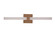 Linear LED Vanity in Satin Brass (46|20324SBLED)