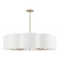 Sabine Eight Light Chandelier in Matte Brass (65|456481MA)