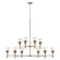 Nola Ten Light Chandelier in Mystic Luster (65|455701ML)