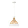 Kali One Light Pendant in Matte White (65|353911WE)