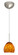 Bolla One Light Pendant in Satin Nickel (74|1BC412218LEDSN)