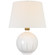 Ponteil LED Table Lamp in Crackled Ivory (268|TOB3616CIVL)