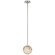 Melange LED Pendant in Polished Nickel (268|KW5611PNALB)