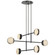 Melange LED Chandelier in Bronze (268|KW5609BZALB)