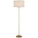 Walker LED Floor Lamp in Gild (268|KS1069GLCL)