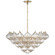 Caselli LED Chandelier in Hand-Rubbed Antique Brass (268|JN5145HABGF) Caselli LED Chandelier in Hand-Rubbed Antique Brass (268|JN5145HABGF)