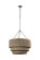 Reza One Light Chandelier in Patina Brass (67|F5924PBR)