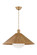 Woodside One Light Pendant in Patina Brass (67|F1432PBR)