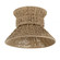Raphael One Light Flush Mount in Patina Brass (67|C4915PBR)