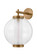 Marco One Light Wall Sconce in Patina Brass (67|B6218PBR)