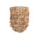 Tiana One Light Wall Sconce in Aged Brass (428|H998101AGB)