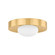 Pepa LED Flush Mount in Aged Brass (428|H992501AGB)