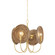 Ashby Four Light Chandelier in Aged Brass (428|H1020704AGB)