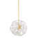 Tamara Six Light Chandelier in Aged Brass (428|H1004806AGB)