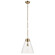 Marsailli One Light Pendant in Champagne Bronze (12|52662CPZCLR)