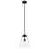 Marsailli One Light Pendant in Black (12|52662BKCLR)
