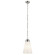 Marsailli One Light Pendant in Polished Nickel (12|52661PN)