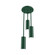 Martin Three Light Pendant in Forest Green (518|STH44042)