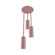 Martin Three Light Pendant in Mauve (518|STH44020)