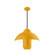 June bug One Light Pendant in Bright Yellow (518|STG50121)