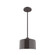 Julia One Light Pendant in Architectural Bronze (518|STG41951)