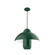 June bug One Light Pendant in Forest Green (518|PEB50142)