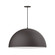 XL Choices One Light Pendant in Black w/White Interior (518|PEB2304144C11)