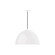 XL Choices One Light Pendant in Black w/White Interior (518|PEB2134144C11)