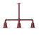 Radial Two Light Pendant in Vermillion (518|MSK15726T24G06)