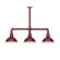Cafe Two Light Pendant in Vermillion (518|MSK10526W08)