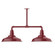 Warehouse Two Light Pendant in Vermillion (518|MSD18426T24W16)