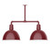 Deep Bowl Two Light Pendant in Bronze Matte (518|MSD11757G06)