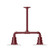 Radial Two Light Pendant in Vermillion (518|MSB15726T30G06)
