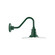 Radial One Light Gooseneck Wall Light in Forest Green (518|GNV15842)