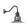Atomic One Light Gooseneck Wall Light in Architectural Bronze (518|GNV14851)