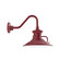 Homestead One Light Gooseneck Wall Light in Barn Red (518|GNV14255)