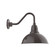 Cafe One Light Gooseneck Wall Light in Architectural Bronze (518|GNV10651)