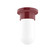 Gambler One Light Flush Mount in Forest Green (518|FME04042G03)
