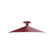 Zing One Light Flush Mount in Barn Red (518|FMDX478G1555)