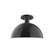 Ray One Light Flush Mount in Black (518|FMDX47141)