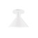 Chase One Light Flush Mount in White (518|FMDX45144)