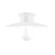 Gambler One Light Flush Mount in White (518|FMD04244)
