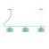 Axis Three Light Chandelier in Bronze Matte (518|CHA41957C12)
