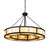 Tall Pines Eight Light Pendant in Copper Metallic/Black Cherry (57|282336)