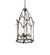 Dubrek Six Light Foyer Lantern in Blackened Steel (57|278772)