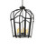 Citadel Six Light Pendant in Solar Black (57|276580)