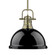 Duncan One Light Pendant in Aged Brass (62|3604LABBK)