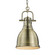Duncan One Light Pendant in Aged Brass (62|3602SABAB)