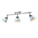 Duncan Three Light Semi-Flush Mount in Chrome (62|36023SFCHSF)