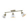 Duncan Three Light Semi-Flush Mount in Aged Brass (62|36023SFABWH)